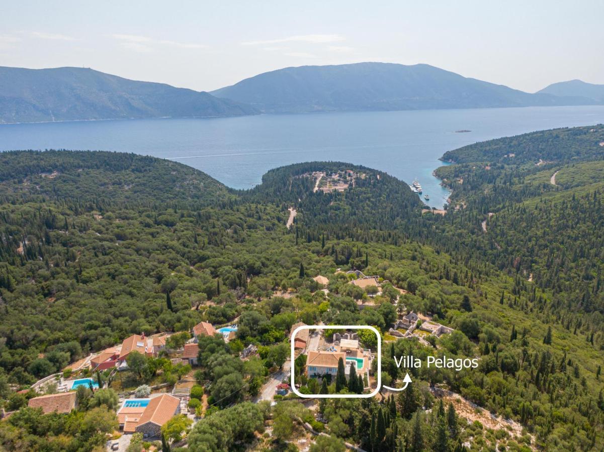 Villa Pelagos Tselendáta Exterior foto